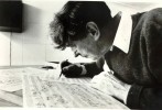 Portrait de Michael Tippett par Mike Ward
