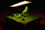 Sans titre (Je veux dire qu’il pourrait très bien exister, théoriquement, au milieu de cette table[…]), 2008. Œuvre unique, Collection Frac Alsace. Photo © Stéphane Thidet