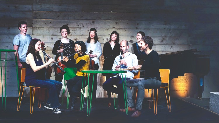 Festival de musique rainy days, photo de l'ensemble l'Instant donné