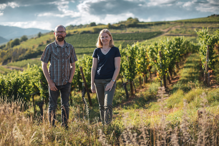 Rouffach : Véronique und Thomas Muré © Julien Kauffmann