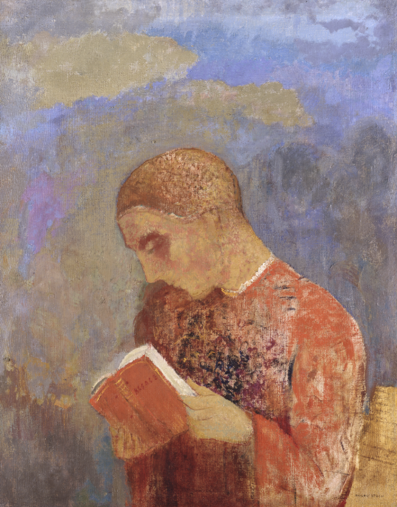 Odilon Redon : Alsace ou Moine lisant