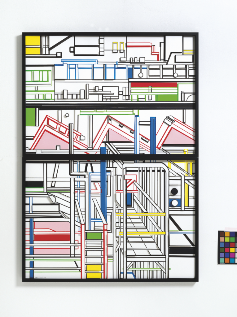 Marion Eichmann : Urban Structures, 2022, VG Bild-Kunst, Bonn 2023