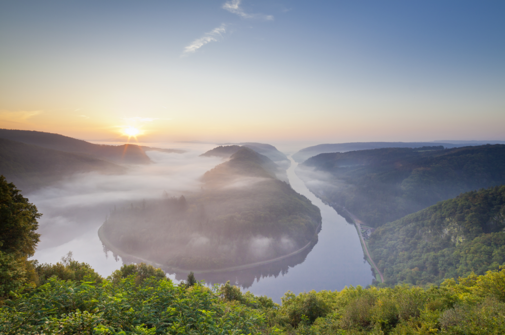 Saarland: Saarschleife © Eike Dubois