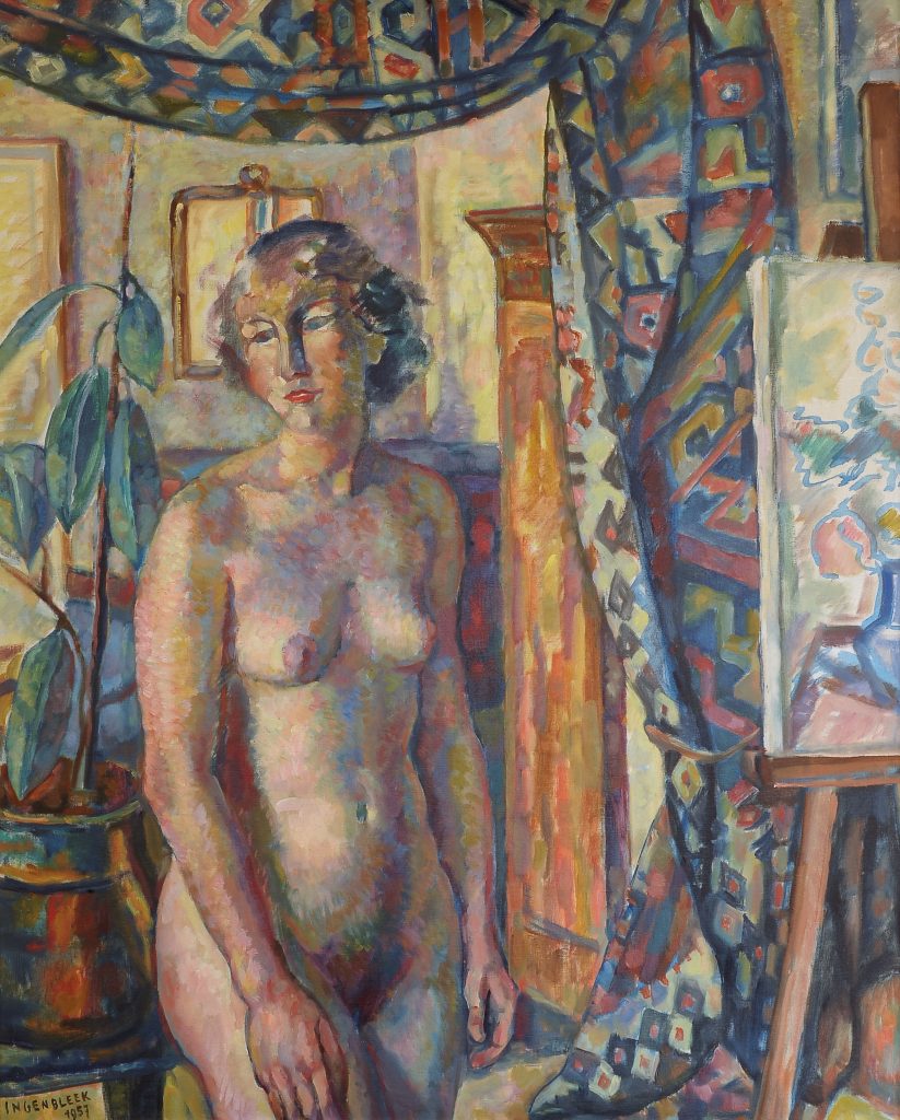 Musée des Beaux-Arts Mulhouse : Ingenbleek - Nu à l'atelier © F. Hurst