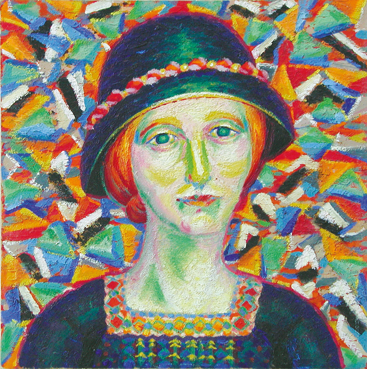 André Evard : Portrait d'une femme,1912 © kunsthalle messmer