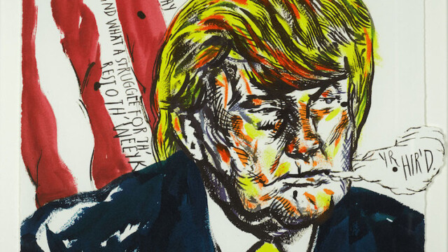Raymond Pettibon (*1957) Ohne Titel (I spent ayl ... ), 2017, Edition 4 / 50, Sammlung Ringier, Schweiz, Foto: Jessica Pooch,© Raymond Pettibon
Courtesy the artist, David Zwirner, and Regen Projects, Los Angeles