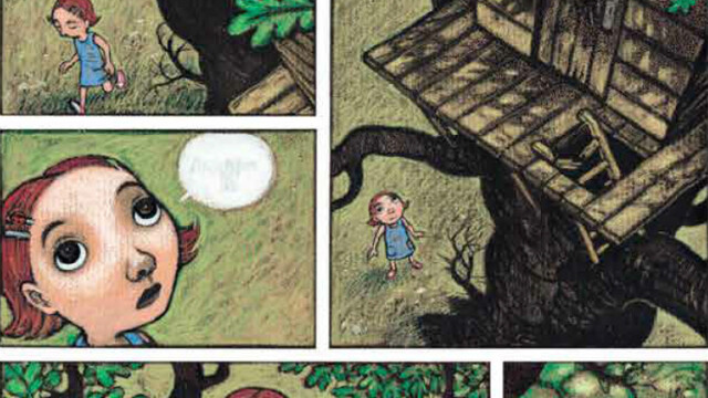 © Tom Tirabosco, "L'oeil de la forêt" Casterman 2003