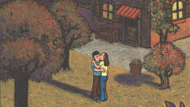 © Tom Tirabosco, "La graine et le fruit" Éditions La joie de lire 2017