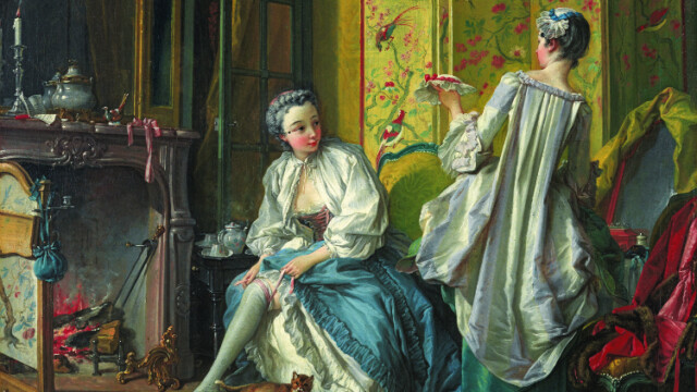 BOUCHER, La Toilette, huile sur toile, 1742 © Museo Nacional Thyssen-Bornemisza, Madrid
