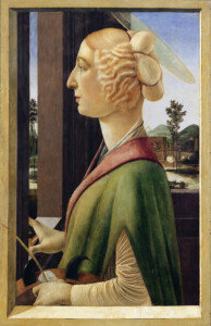 Sandro Botticelli, Bildnis einer Dame, um 1475, Lindenau-Museum Altenburg