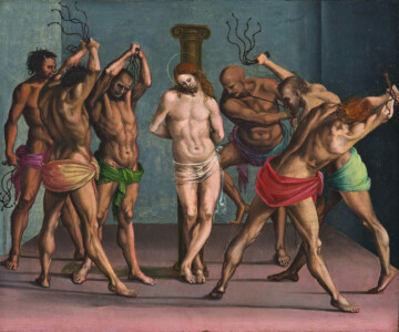 Luca Signorelli und vermutlich Girolamo Genga, Geißelung Christi, um 1507, Lindenau-
Museum Altenburg