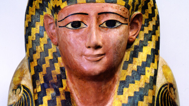 Oberteil eines Sarges, Ägypten, Spätzeit 
© Badisches Landesmuseum, Foto: Goldschmidt