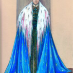 Croquis de costumes de Giovanna Fiorentini