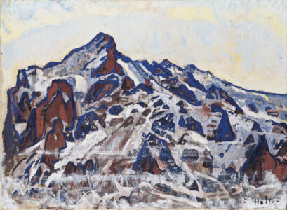Ferdinand Hodler 1853 – 1918 Das Wetterhorn, vers 1912 Kunst Museum Winterthur
