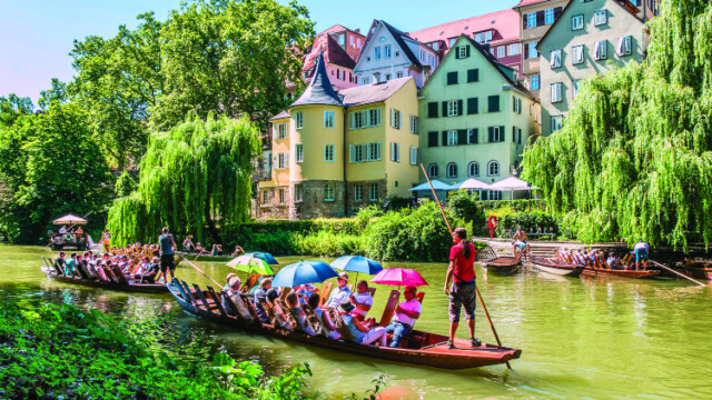 Neckar, Photo de Barbara Honner / Verkehrsverein Tübingen