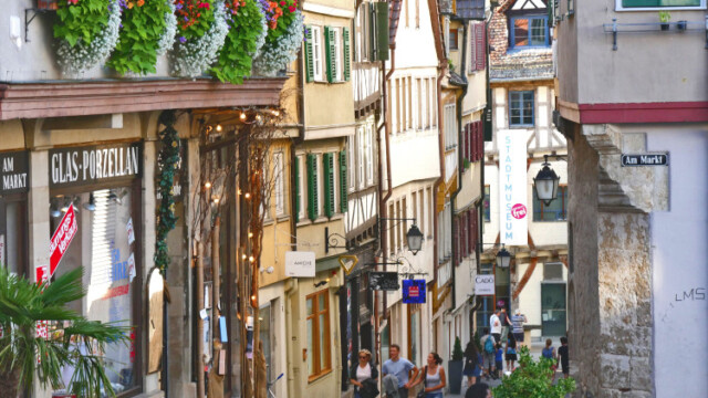 Marktgasse, Photo de Barbara Honner / Verkehrsverein Tübingen