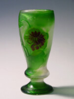Vase aux capucines D. et F. Christian, 
Vers 1903, Collection du Musée du Verre de Meisenthal