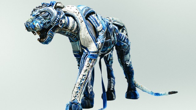 Sculpture Blue Panther
Artiste : Afran
Italie, 2017
Prêteur/Photo : Milan Art & Events Center (MA-EC)
