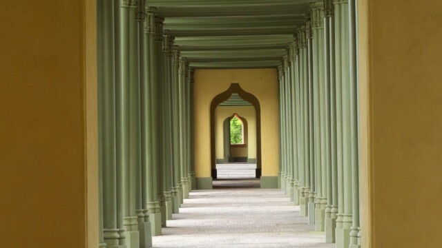 Mosquée dans le jardin de Schwetzingen 
© Arnim Wischer