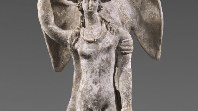 Statuette des Zeus mit Ganymed, Ton, Griechenland, 2. Jh. v. Chr.  
© Andreas F. Voegelin, Antikenmuseum Basel und Sammlung Ludwig