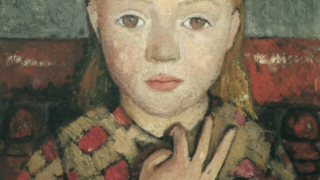 Close-up à la Fondation Beyeler, Maedchenbildnis 1902, PMB, LAC 300x230mm, © PMB