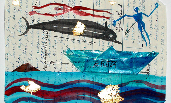 Kreta, Aquarelle, © Raymond Waydelich