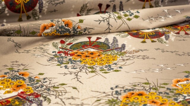 Étoffe 2021, Haiku de Noël © OTC BWirth Tissu Noël Mulhouse 2021 : Japan style - Magazine Poly