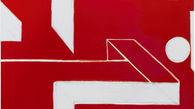 Paul Pagk, 3 Circles 2018, huile sur lin,193x188cm, courtesy Galerie Eric Dupont, Paris Paul Pagk Rythmes et Structures