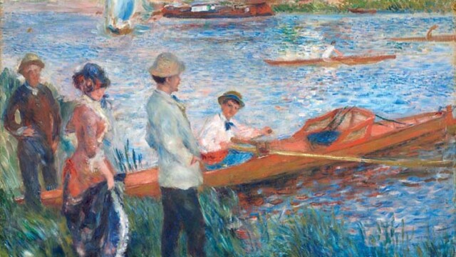 Pierre-Auguste Renoir (1841–1919)
Ruderer bei Chatou, 1879
Öl auf Leinwand
National Gallery of Art, Washington, D.C., Gift of Sam A. Lewisohn
Foto: Courtesy National Gallery of Art, Washington