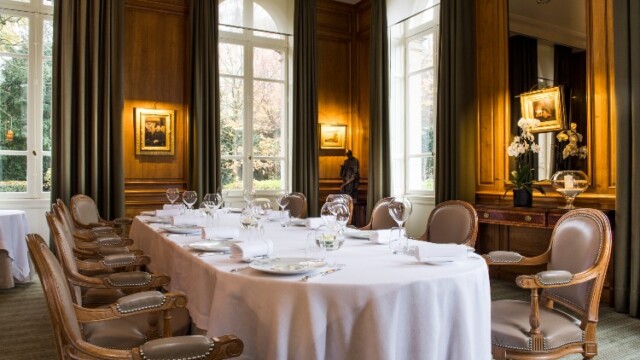 Salle du Restaurant Le Parc du Domaine Les Crayères Philippe Mille Les Crayères
