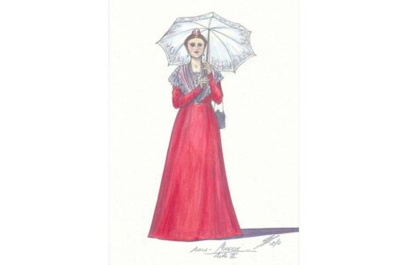 Maquettes des costumes par Giovanna Fiorentini