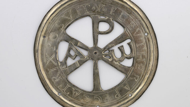 Metallbeschlag des Paulinus-Sarkophages aus dem 4. Jh. n. Chr., Museum am Dom, Trier