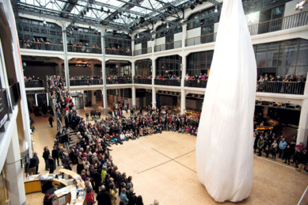 Finissage de l’exposition « Sasha Waltz. Installationen, Objekte, Performances », 2014 © ZKM