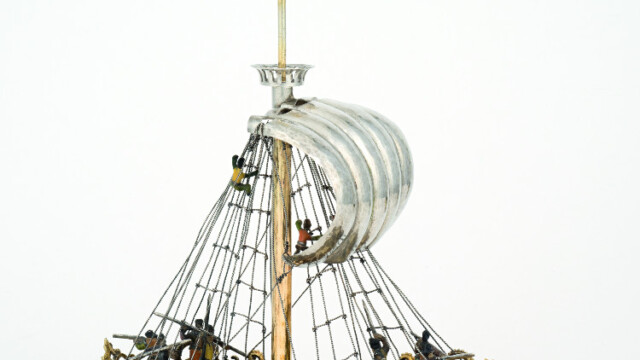 Bâteau à boire, XVIIe siècle, collection privée Bâle