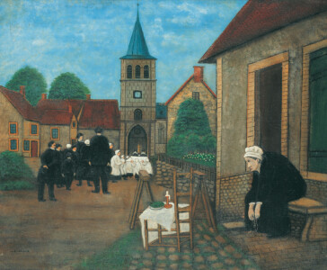 Louis Vivin (1861–1936)
L'enterrement de mon père, ca. 1925