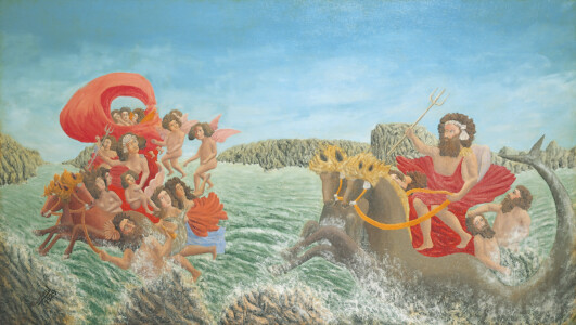 André Bauchant, Le triomphe de Neptune, 1929