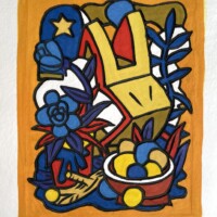 Speedy Graphito, Printemps, 2022 - Aquagravure originale