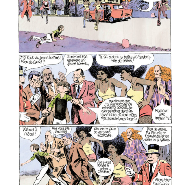 La mer à boire, Blutch