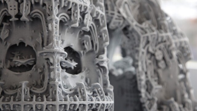 Michael Hansmeyer, Benjamin Dillenburger, Grotto II, 2017_8. DG II detail