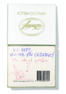 Why are you creative? (Johnny Depp)