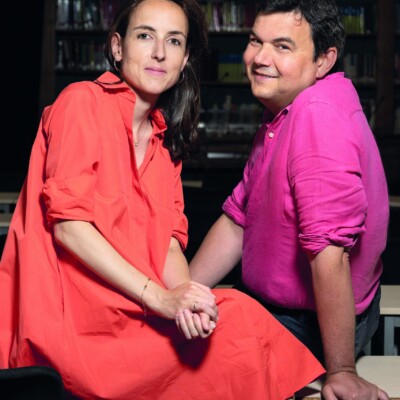 Julia Cagé & Thomas Piketty © Hermance