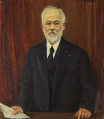Albert Mohrain, Portrait d'Auguste Wicky © Le Reverbère