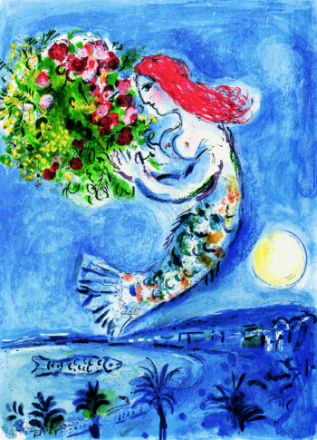 La baie des anges Die Bucht der Engel, 1961 © VG-Bildkunst, Bonn 2023 kunsthalle messmer