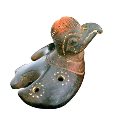 Ocarina / Vogel-Okarina, Colombie Kolumbien, Sierra
Nevada de Santa Marta, tradition Tairona / Tradition,
Museo del Oro – Banco de la República, Colombia.
Photo : Clark M. Rodríguez Musée Rietberg