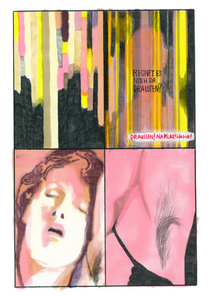 Dominique Goblet et / und Kai Pfeiffer, Plus si entente (dt. Bei Gefallen auch mehr…),
Frémok/Actes Sud BD, 2014 Dominique Goblet