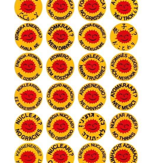 "Nuclear power? No thanks" Vitra Design Museum