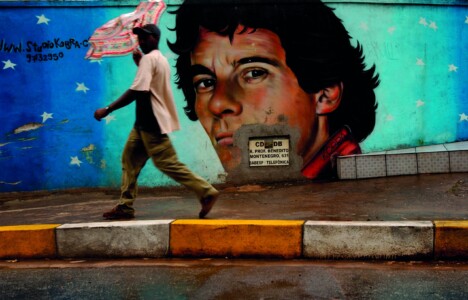 Patrick Gripe, Ayrton Senna, São Paulo, 2004. Courtesy Galerie Jean-Denis Walter, Paris