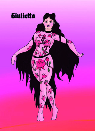 Costume Juliette © Teresa Vergho Pinar Karabulut