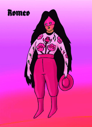 Costume Romeo © Teresa Vergho Pinar Karabulut