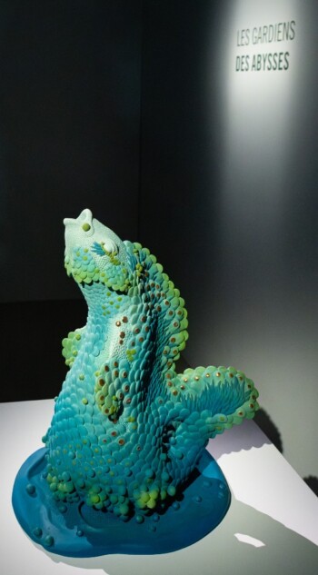 Muriel Persil, Le Poisson scintillant Der Glitzernde Fisch, 2022 © Steeve Constanty Fondation François Schneider